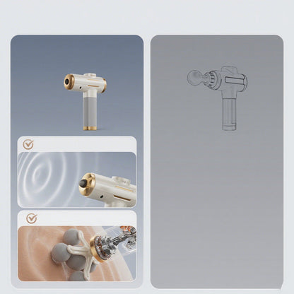 Multi-Functional Silent Deep Tissue Massage Gun