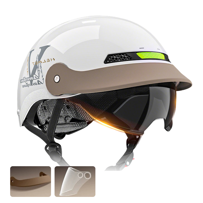 🥳2026 HOT SALE🥳💞50K+ SOLD!🏍️🌬️ 50% OFF! Breathable Lightweight Helmet – Crash-resistant shell, airflow design. Stays cool & secure. Ideal for senior riders. 👴✅