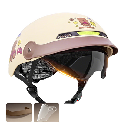 🥳2026 HOT SALE🥳💞50K+ SOLD!🏍️🌬️ 50% OFF! Breathable Lightweight Helmet – Crash-resistant shell, airflow design. Stays cool & secure. Ideal for senior riders. 👴✅