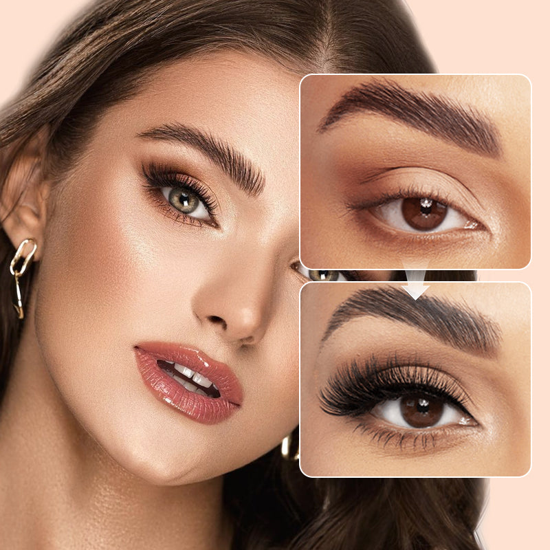 Natural Reusable Magnetic Eyelashes with Case Kit