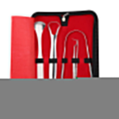 Stainless Steel Tongue Scraper Set