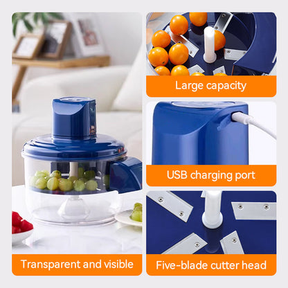 Clear Electric Fruit and Vegetable Peeler