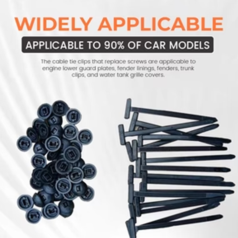 🧩Nylon Universal Cable Tie Buckle – Reusable Durable, Suitable for Outdoor/Garage/Electronics Cable Fixing