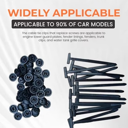🧩Nylon Universal Cable Tie Buckle – Reusable Durable, Suitable for Outdoor/Garage/Electronics Cable Fixing