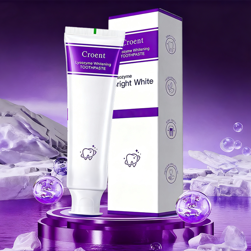 🎁 Brighten Your Teeth & Save More – Limited Deal! 🔥Lysozyme Brightening Stain-Removing Toothpaste