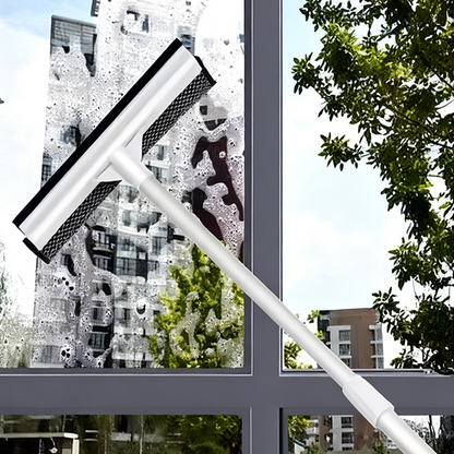 Dual-Sided Extendable Window & Glass Squeegee