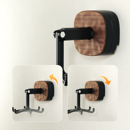 360° Rotating Duty Hooks Kitchen Utensil Holder
