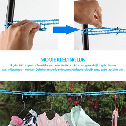 🏆LAST DAY SPECIAL PRICE⚡50K+ SOLD💕Windproof Non-Slip Clothesline