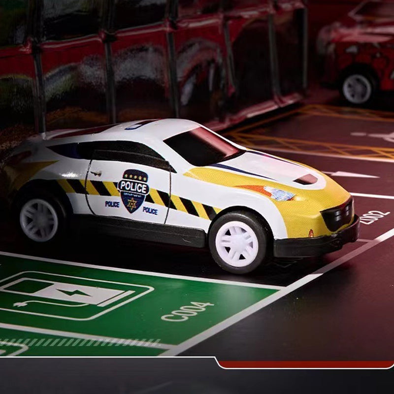 🎅 Christmas Promotion  55% OFF 🎁 48 Mini Pull-Back Cars with Built-In Garage Set