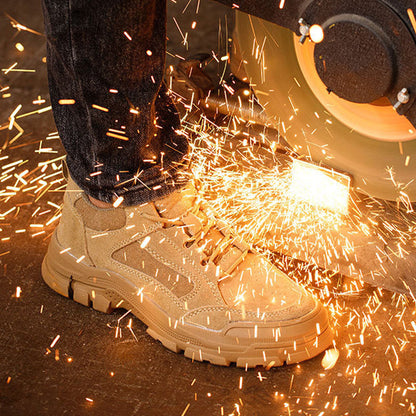 🛡️Anti-Slip & Puncture Resistant Work Safety Shoes