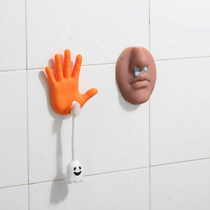 Realistic Face Nose-Blowing Soap Dispenser Toy