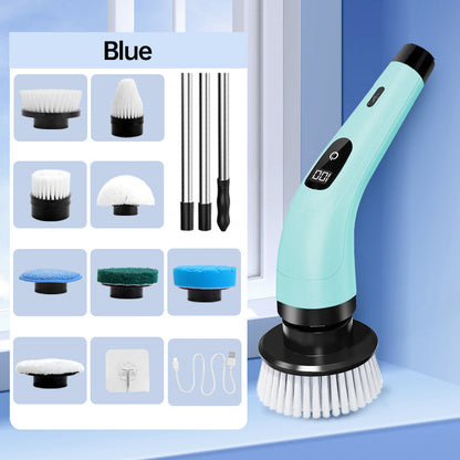 📢📢50% OFF!!⏰🧽50K+ SOLD!💦9-in-1 Electric Cleaning Brush🏠Multi-Purpose for Home