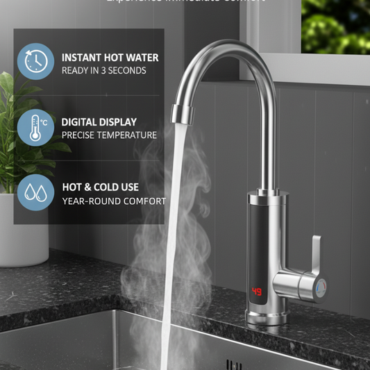 Tankless Instant Hot Water Heater Faucet