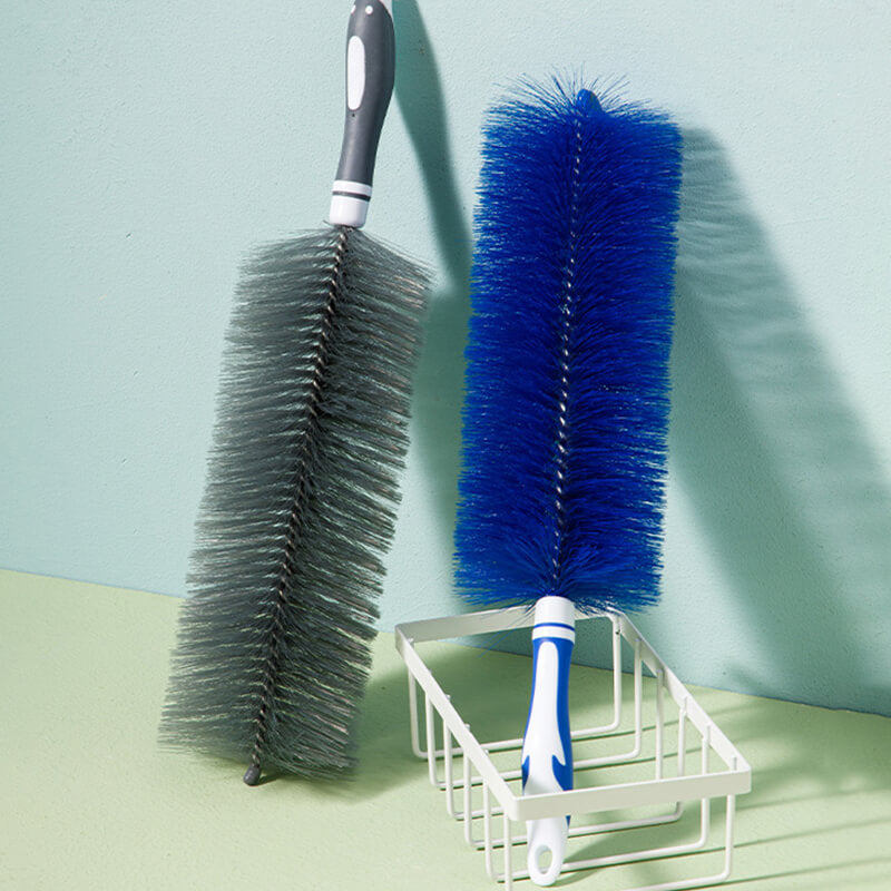 🧹 Fan-shaped dusting brush | Reaches even the hardest-to-reach corners • Anti-static