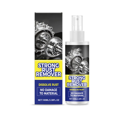 Powerful, multifunctional rust remover spray for cars – works on bumpers, exhaust pipes, and trim, effortlessly removing rust in minutes