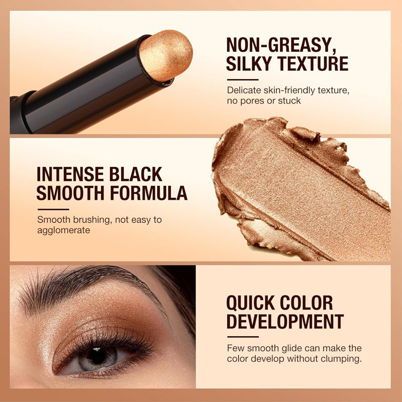 🎅ONLY TODAY -$ 19.97 FOR 8 PCS!!🎄50K+ SOLD! 🎁✨8 Colors Glitter Eyeshadow Stick Waterproof & Long-Wearing & Multi-Use