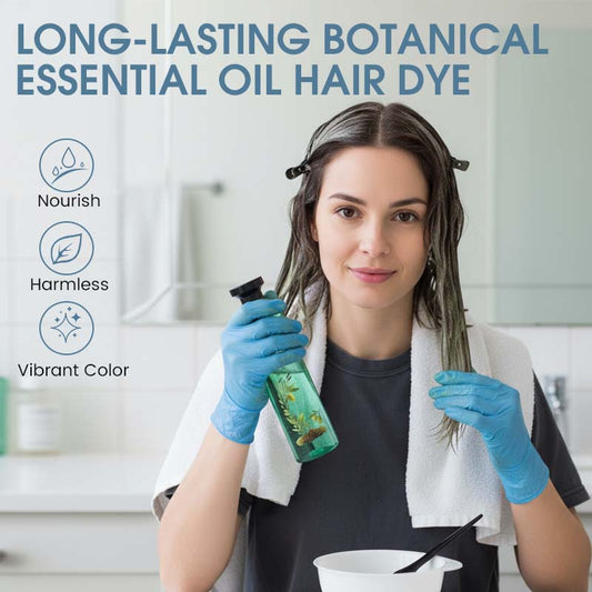 🔥Compre 1 y obtenga 1 gratis🔥Tinte capilar de larga duración con aceites esenciales botánicos