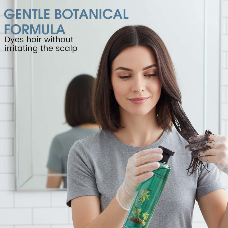 🔥Compre 1 y obtenga 1 gratis🔥Tinte capilar de larga duración con aceites esenciales botánicos
