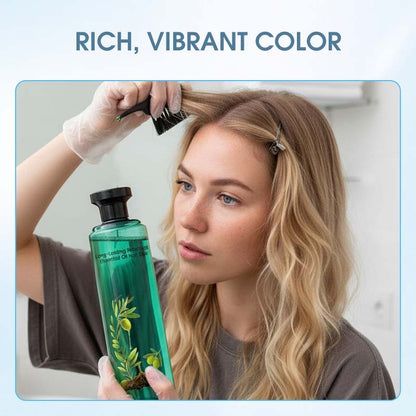 🔥Compre 1 y obtenga 1 gratis🔥Tinte capilar de larga duración con aceites esenciales botánicos