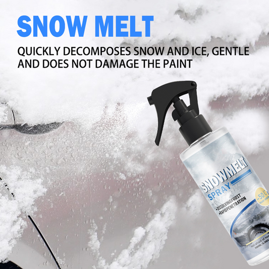 🚗 BUY 2 GET 3! ❄️ WINDSHIELD DE-ICER SPRAY - Instant Ice Melting & Anti-Frost Protection, Safe for All Glass Surfaces, Quick Winter Solution 🔥✨
