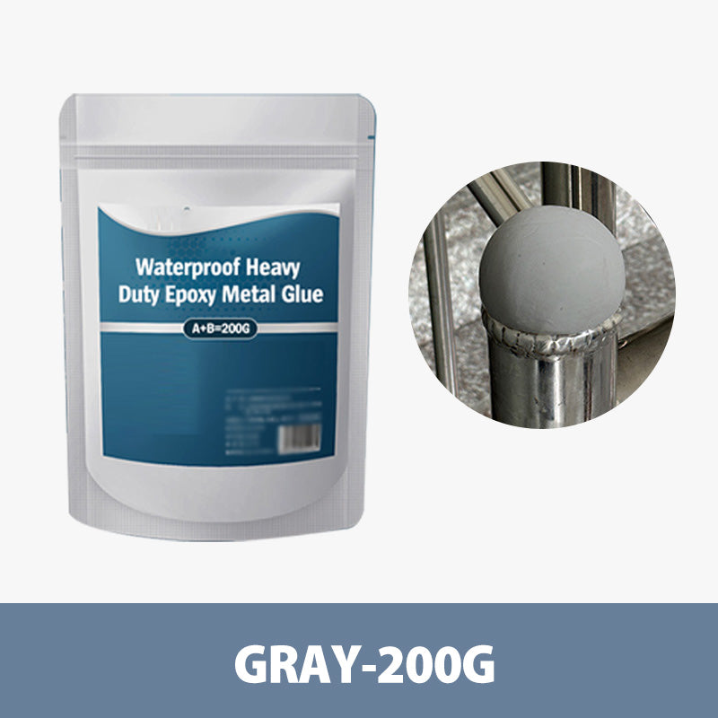 💎 HALF PRICE SALE! 💎 Waterproof Heavy-Duty Epoxy Metal Glue – Fast-Setting, Impact-Resistant & Bonds Metal, Ceramic, Wood & More! ⚡🔧