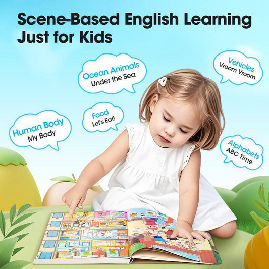 🔥While Supplies Last 40% OFF!🎉 Interactive English Learning Sound Book for Children