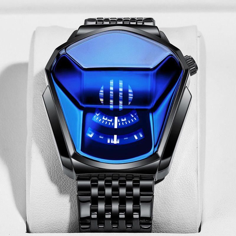 📢📢70 % OFF !!⏰Luxury Mens Racing Sport Rhombus Watch