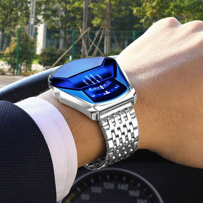 📢📢70 % OFF !!⏰Luxury Mens Racing Sport Rhombus Watch