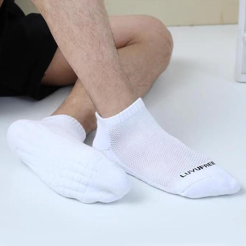 🔥 Hot Sale 50% OFF 🔥Men's Cushioned Breathable Athletic Socks