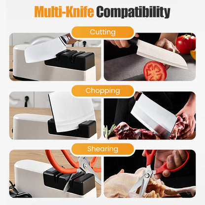 Multi-Functional Electric Knife Sharpener