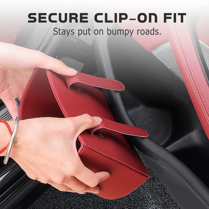 🥳2026 HOT SALE🥳💞50K+ SOLD!🚗🧺 50% OFF! Leather Car Door Cup Holder – Wide‑mouth opening, easy reach for drinks & phone. Clip‑on secure fit. PU leather, tough & stylish. 🛡️✨