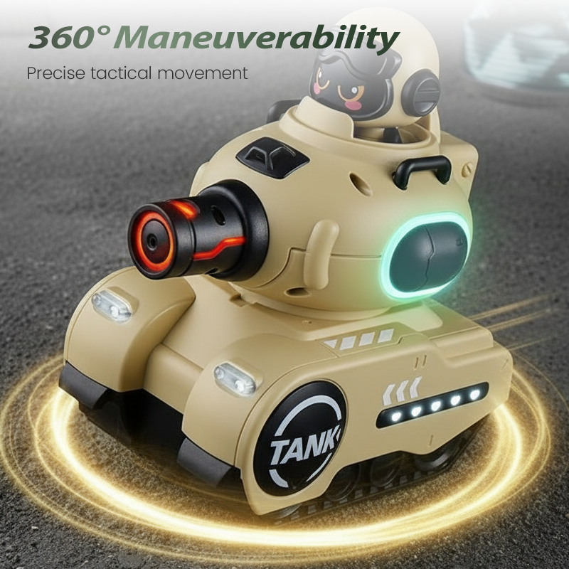 Infrared Remote Control Battle Tank Set