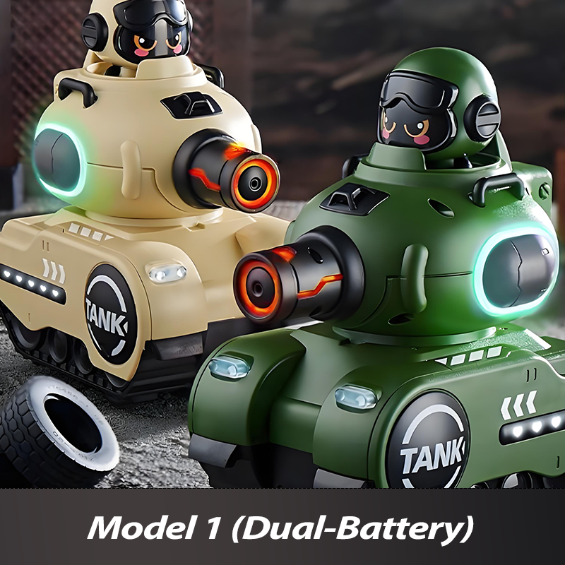 Infrared Remote Control Battle Tank Set
