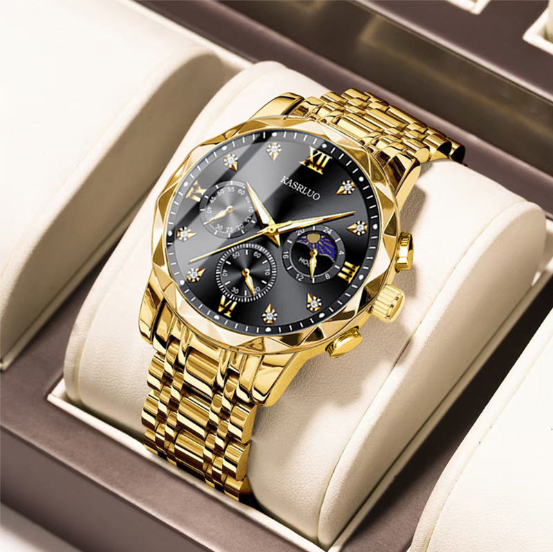 🔥 Men's Waterproof Quartz Watch - Stylish & Durable, Perfect for Daily Wear and Outdoor Activities ✨