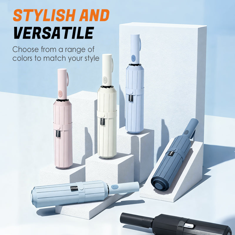 Durable Automatic Umbrella for Sun & Rain