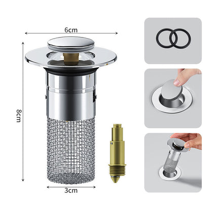 🎁💥LAST DAY SALE 50% OFF!!🔥Stainless Steel Floor Drain Filter