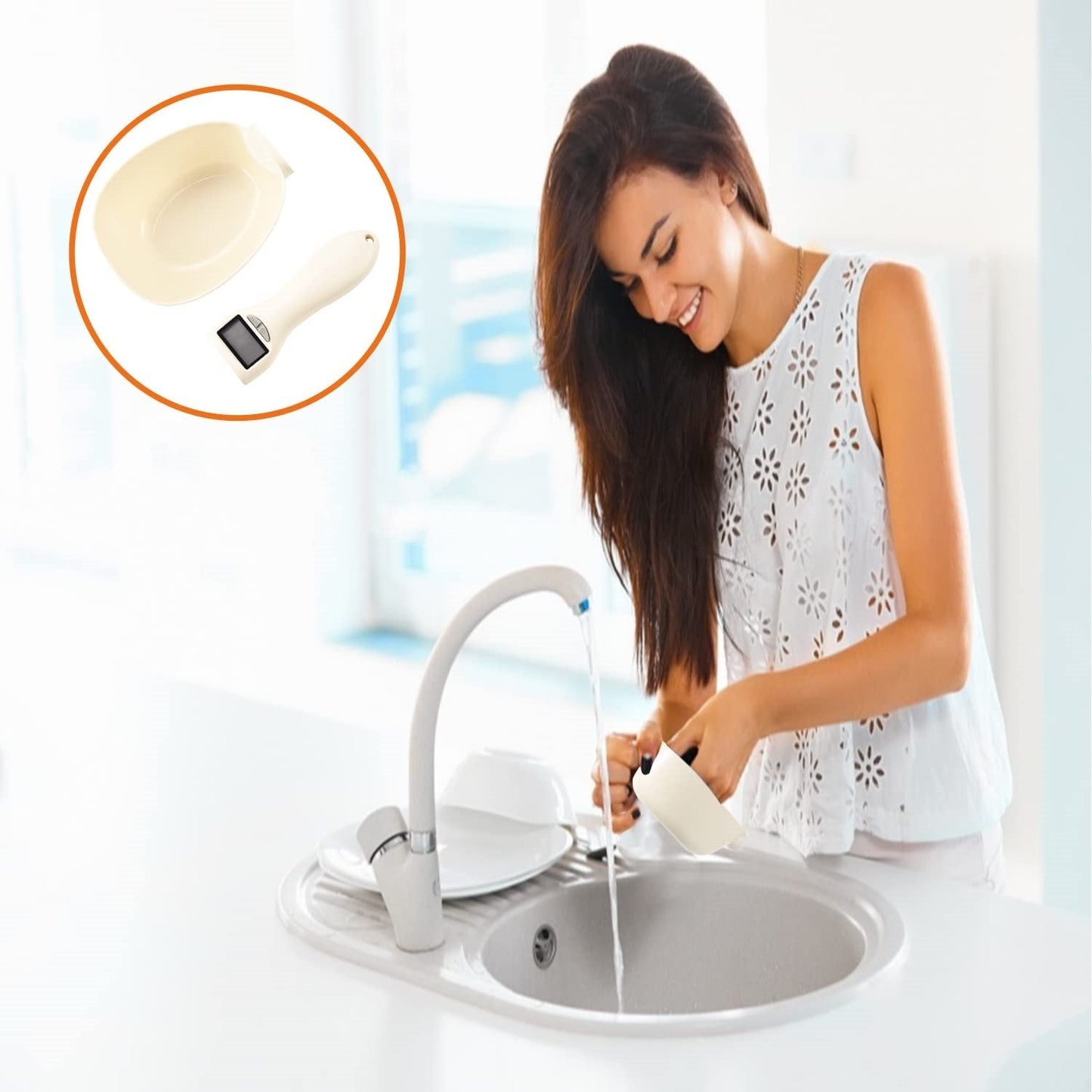🏆LAST DAY 70% OFF🎁Food Electronic Measuring Scoop Scale