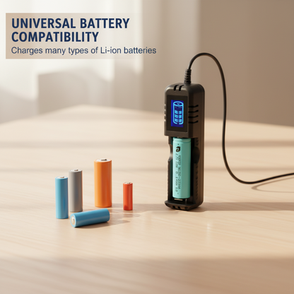 LCD Universal Lithium Battery Charger