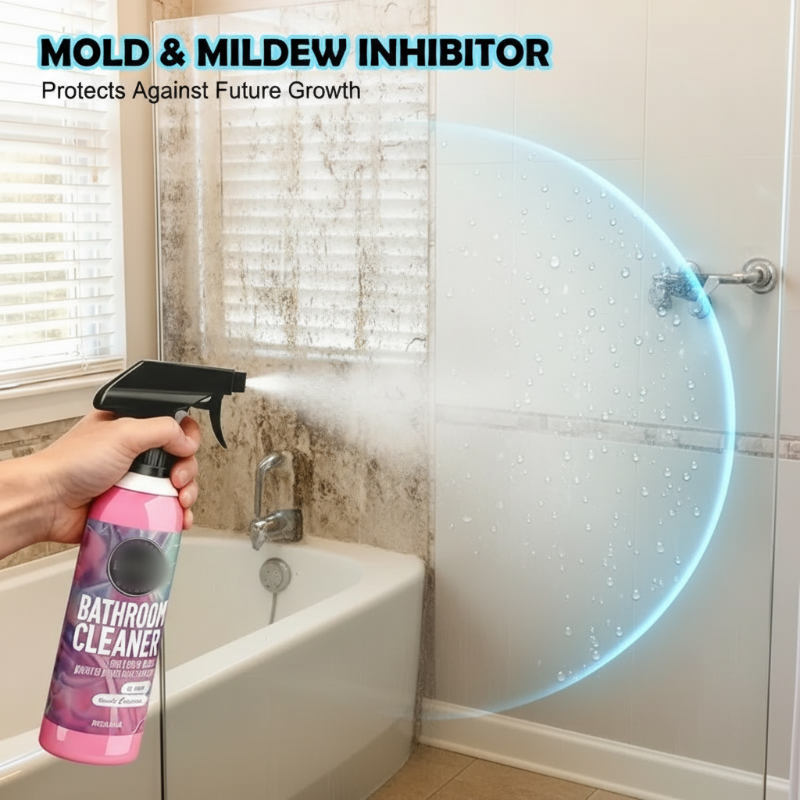 ❄️Summerfresh 50% OFF!✨Bathroom Limescale & Mould Stain Cleaner – Multi-Surface Spray