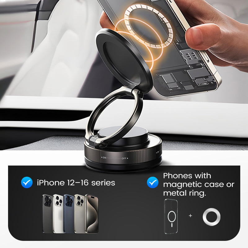 📱🚗360° adjustable magnetic phone holder
