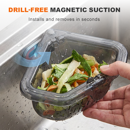 ⏰Limited-time offer available now!💧Triangular Magnetic Drain Basket🌟