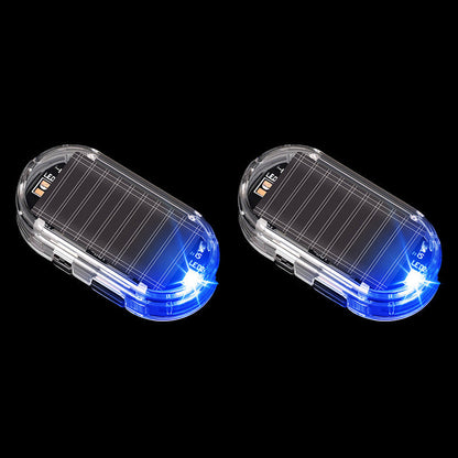 🥳2026 HOT SALE🥳💞50K+ SOLD! 🚗🌞 Solar Car Anti-Theft Light – solar + USB charged, auto-flashes at night. Realistic LED mimics active alarm – deters thieves without wiring. Heat-resistant, stick & go! 🛡️💡