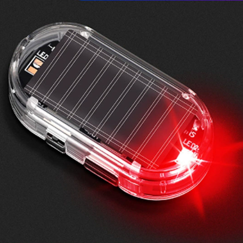 🥳2026 HOT SALE🥳💞50K+ SOLD! 🚗🌞 Solar Car Anti-Theft Light – solar + USB charged, auto-flashes at night. Realistic LED mimics active alarm – deters thieves without wiring. Heat-resistant, stick & go! 🛡️💡
