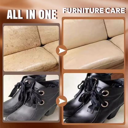 ⏰Buy 1 Get 1 Free✨Leather Care & Cleaning Cream with Sponge🧼