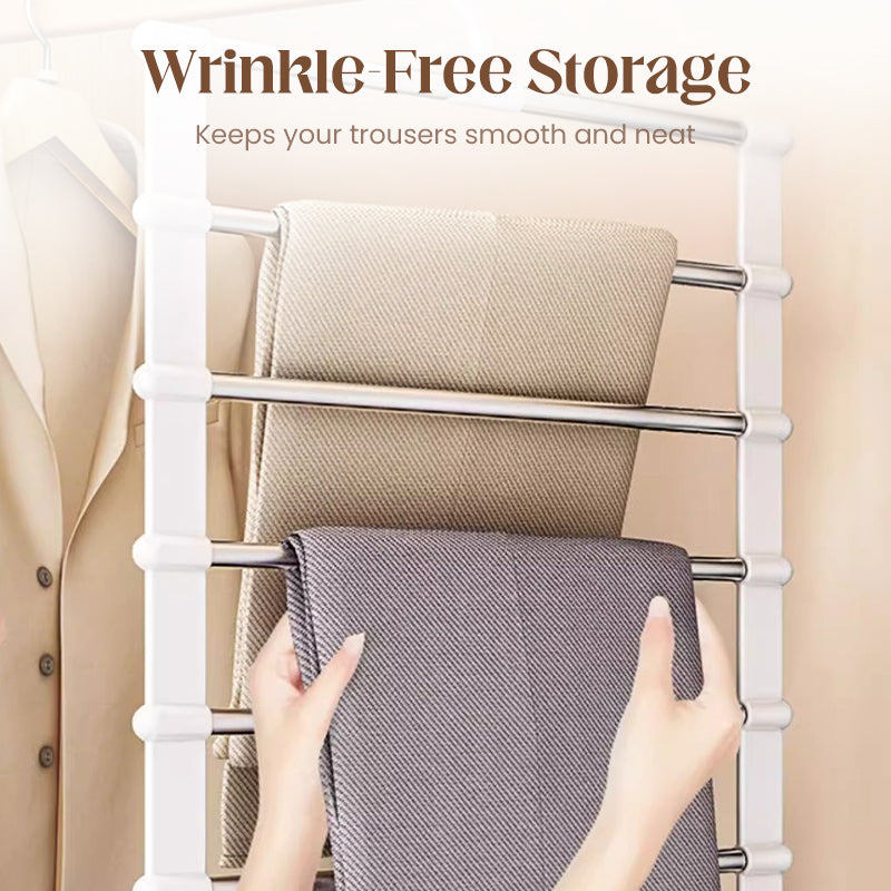 Space-Saving Multi-Layer Pants Hanger