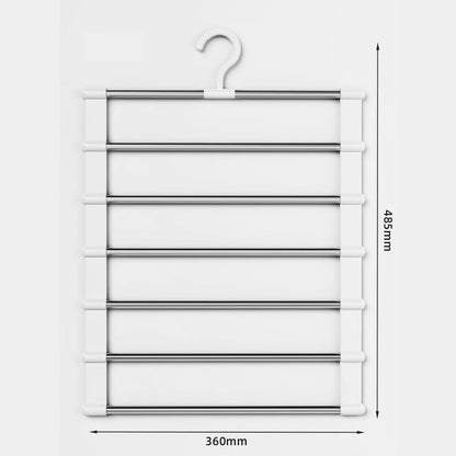 Space-Saving Multi-Layer Pants Hanger