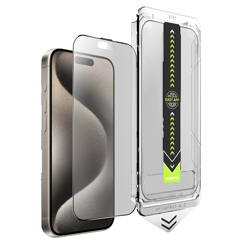 Dust-Removal Tempered Glass Screen Protector Kit