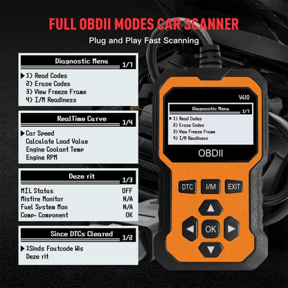 🥳2026 HOT SALE🥳💞50K+ SOLD!⚡🔌 50% OFF! Professional OBD2 Scanner – Plug & play, reads & clears codes, live data. Perfect for beginners & pros! 🚗✨