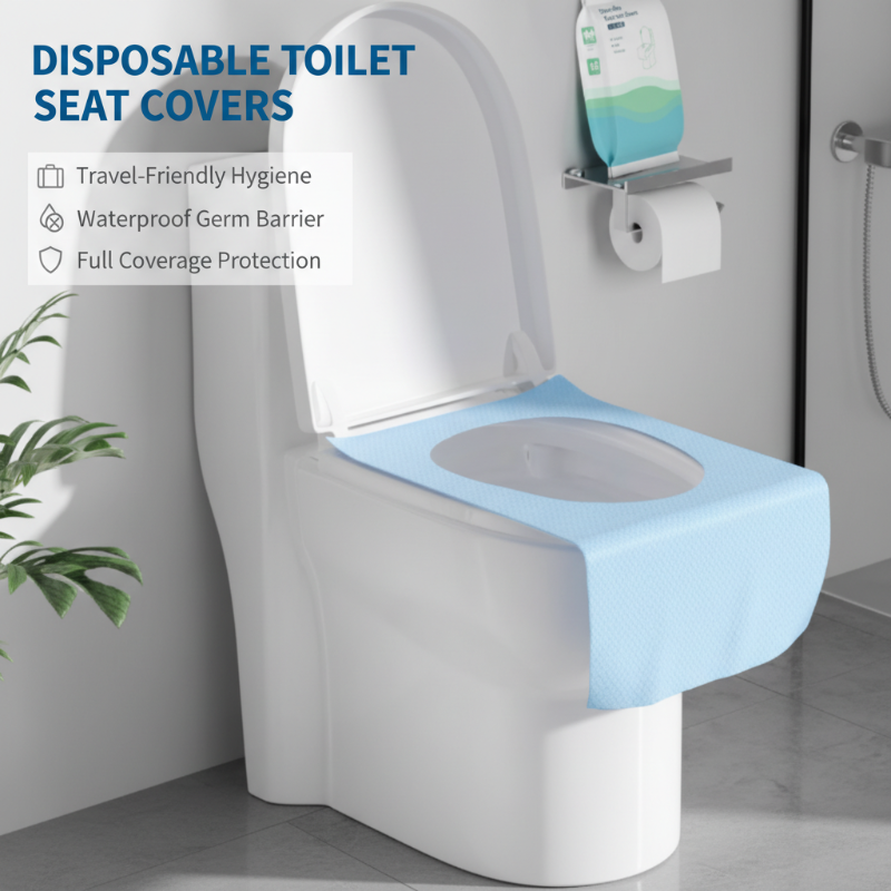 🚽 BUY 1 GET 1 FREE! ✨ Disposable Waterproof Toilet Seat Covers Pack – Hygienic, Comfortable & Perfect for Travel & Public Restrooms 🧳