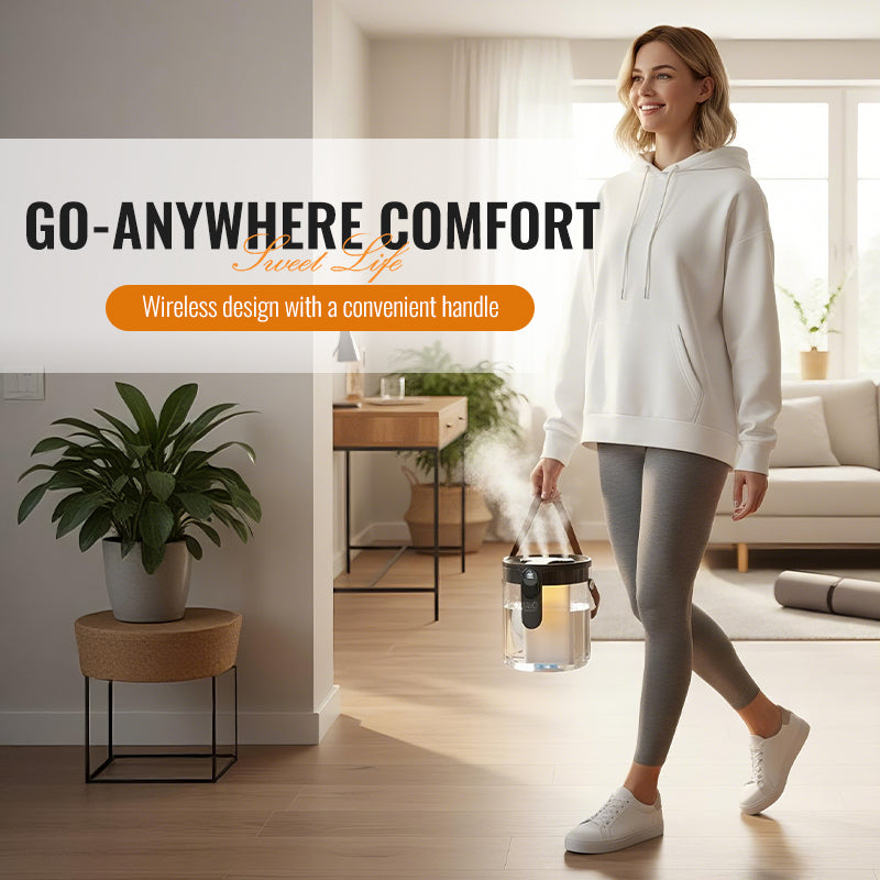 Portable Cordless Humidifier with Night Light